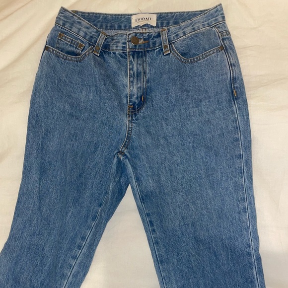 Evident 2 Tone Denim Jeans - Picture 1 of 4